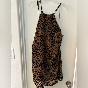Sadie & Sage Leopard Mini Dress